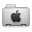 Noir Apple Folder Icon 32x32 png